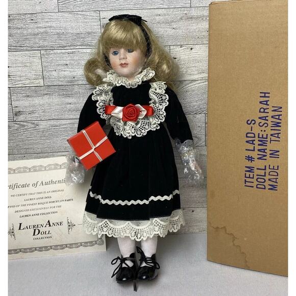 Lauren Ann Other - Vintage Lauren Anne Doll Collection Sarah NIB Bisque Porcelain 15”
